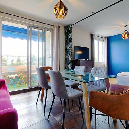 006 - Le Corum Appartement 2 Chambres, Parking, Wifi, Clim, Centre มงต์เปอลิเยร์ ภายนอก รูปภาพ