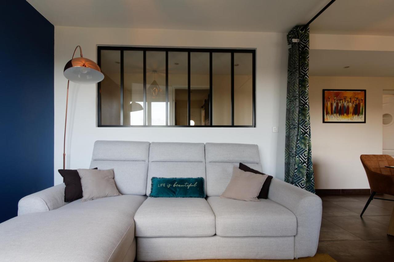 006 - Le Corum Appartement 2 Chambres, Parking, Wifi, Clim, Centre มงต์เปอลิเยร์ ภายนอก รูปภาพ