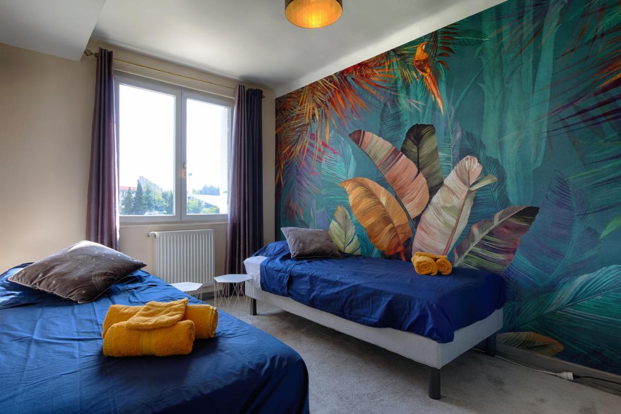 006 - Le Corum Appartement 2 Chambres, Parking, Wifi, Clim, Centre มงต์เปอลิเยร์ ภายนอก รูปภาพ