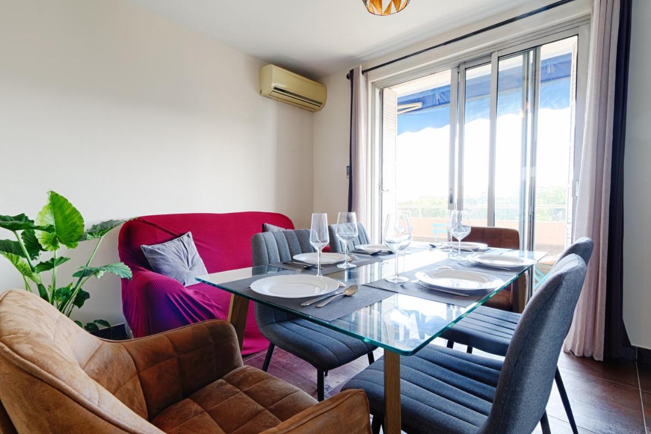006 - Le Corum Appartement 2 Chambres, Parking, Wifi, Clim, Centre มงต์เปอลิเยร์ ภายนอก รูปภาพ