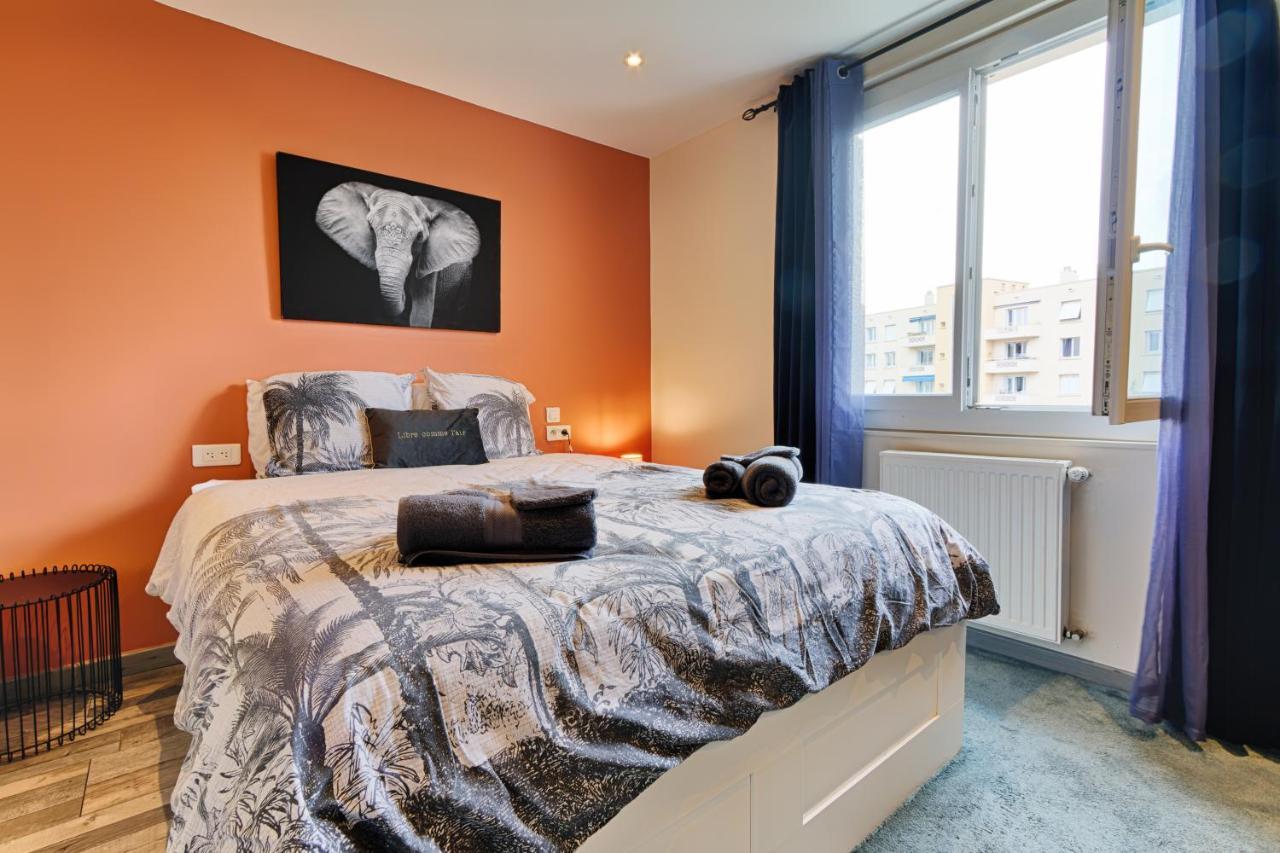 006 - Le Corum Appartement 2 Chambres, Parking, Wifi, Clim, Centre มงต์เปอลิเยร์ ภายนอก รูปภาพ