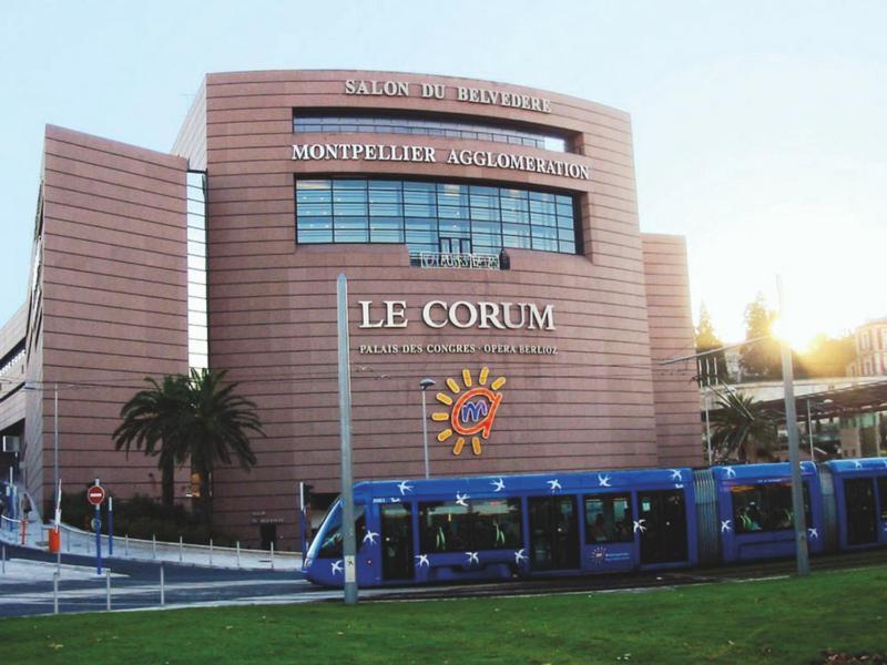 006 - Le Corum Appartement 2 Chambres, Parking, Wifi, Clim, Centre มงต์เปอลิเยร์ ภายนอก รูปภาพ
